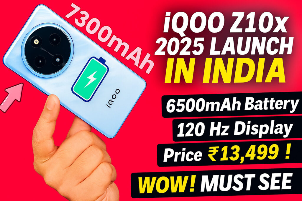 iQOO Z10x 2025 Launched