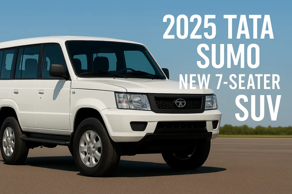 2025 Tata Sumo New 7-Seater SUV 