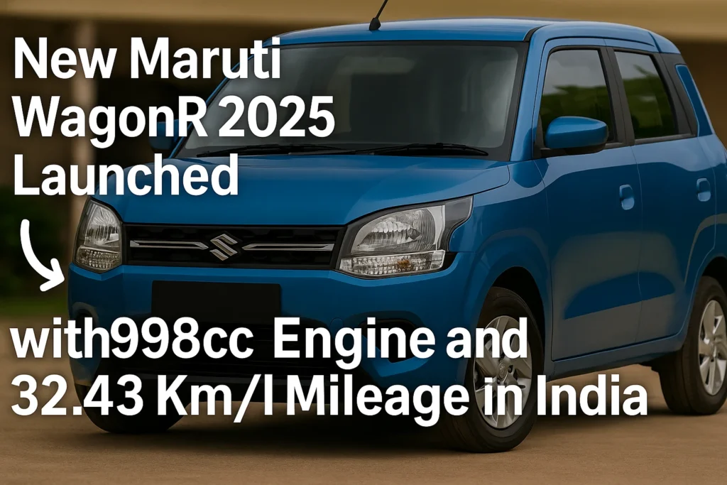 New Maruti WagonR 2025 Launched